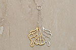 Julia Failey Eco Friendly Butterfly Necklace, Reclaimed Sterling Silver and 24kt Vermeil jewlery